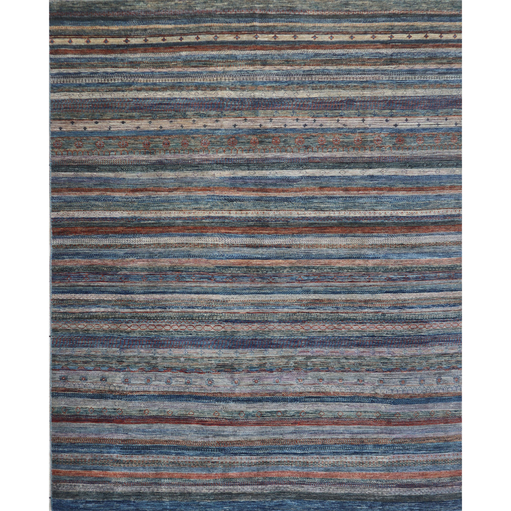 ARYANA GABEH GREY / LIGHT BLUE 8'3" X 9'8"