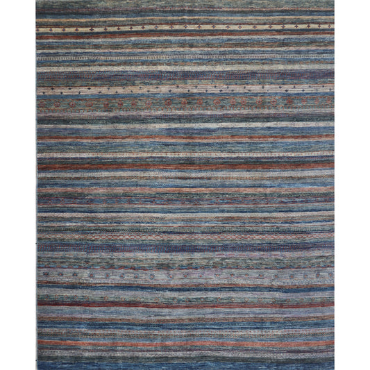 ARYANA GABEH GREY / LIGHT BLUE 8'3" X 9'8"