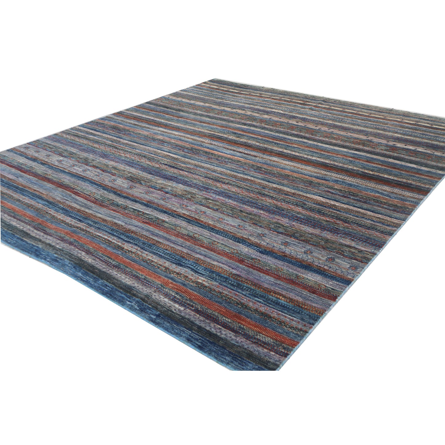 ARYANA GABEH GREY / LIGHT BLUE 8'3" X 9'8"