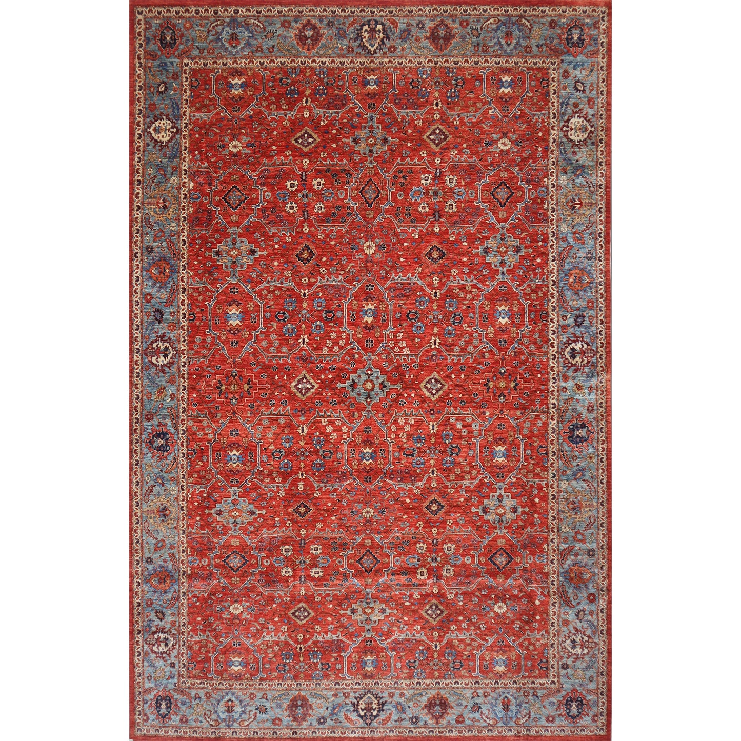 ARYANA ARYAN RUST / GREEN 13'11" X 19'5"