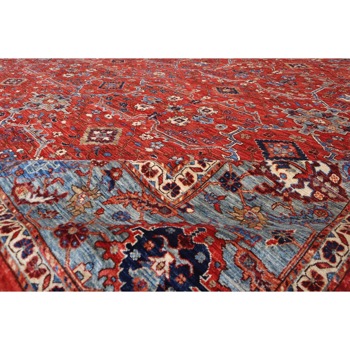 ARYANA ARYAN RUST / GREEN 13'11" X 19'5"