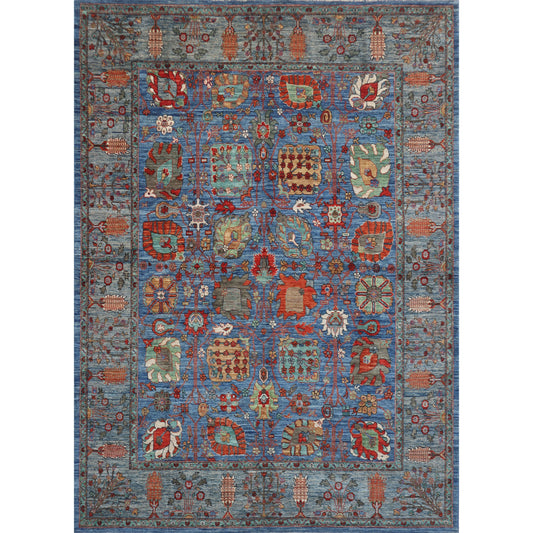 ARYANA ARYAN LIGHT BLUE / GREEN 8'2" X 10'6"