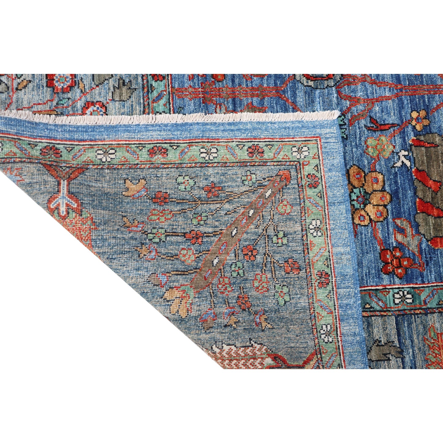 ARYANA ARYAN LIGHT BLUE / GREEN 8'2" X 10'6"