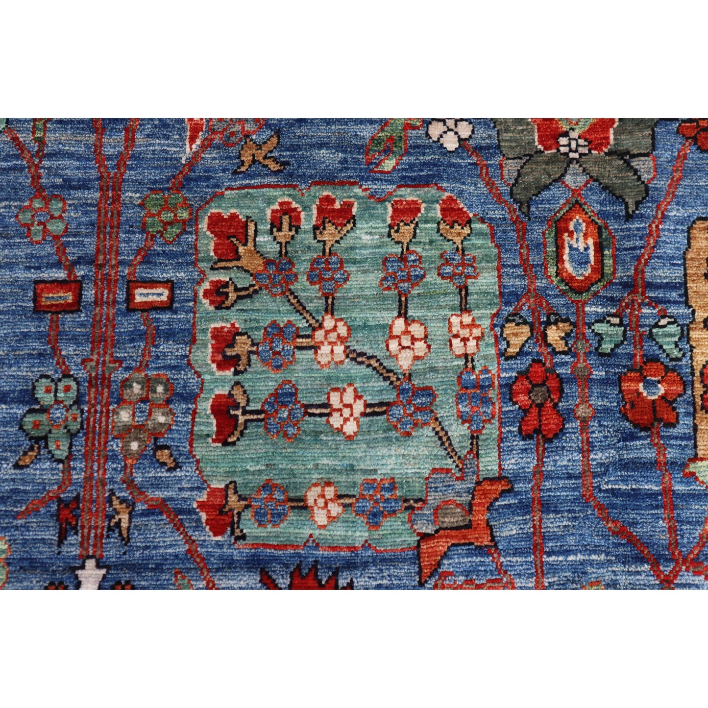 ARYANA ARYAN LIGHT BLUE / GREEN 8'2" X 10'6"
