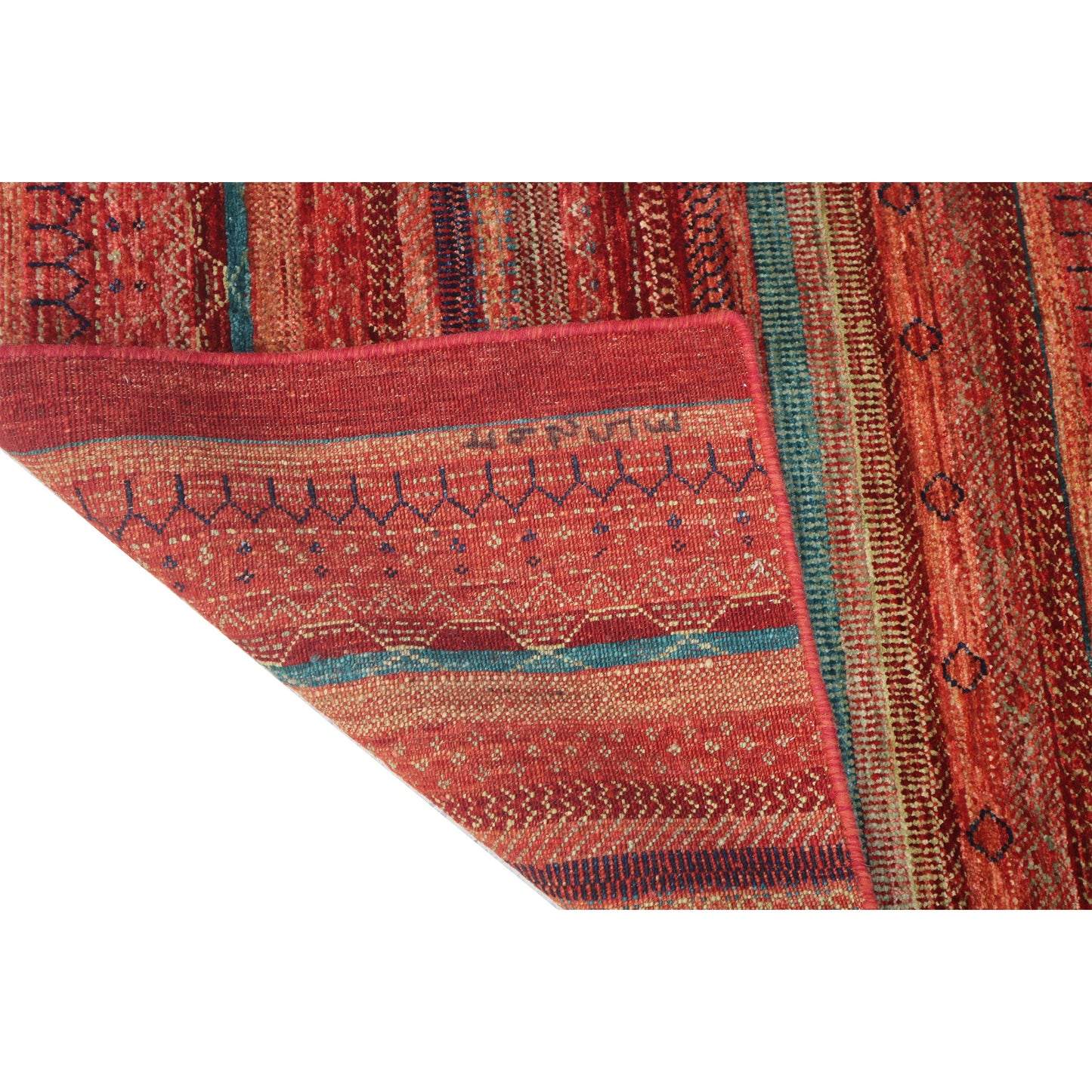 ARYANA GABEH RUST / GREEN 2'10" X 13'1"