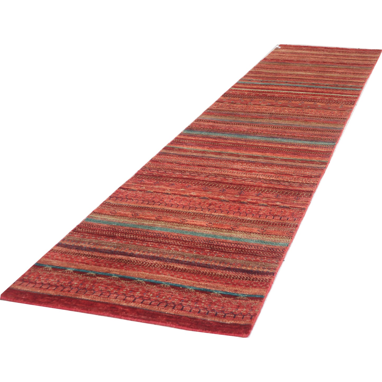 ARYANA GABEH RUST / GREEN 2'10" X 13'1"