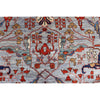 ARYANA ARYAN GREY / LIGHT BLUE 9' X 11'9"