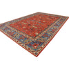 ARYANA ARYAN RUST / LIGHT BLUE 10' X 14'1"