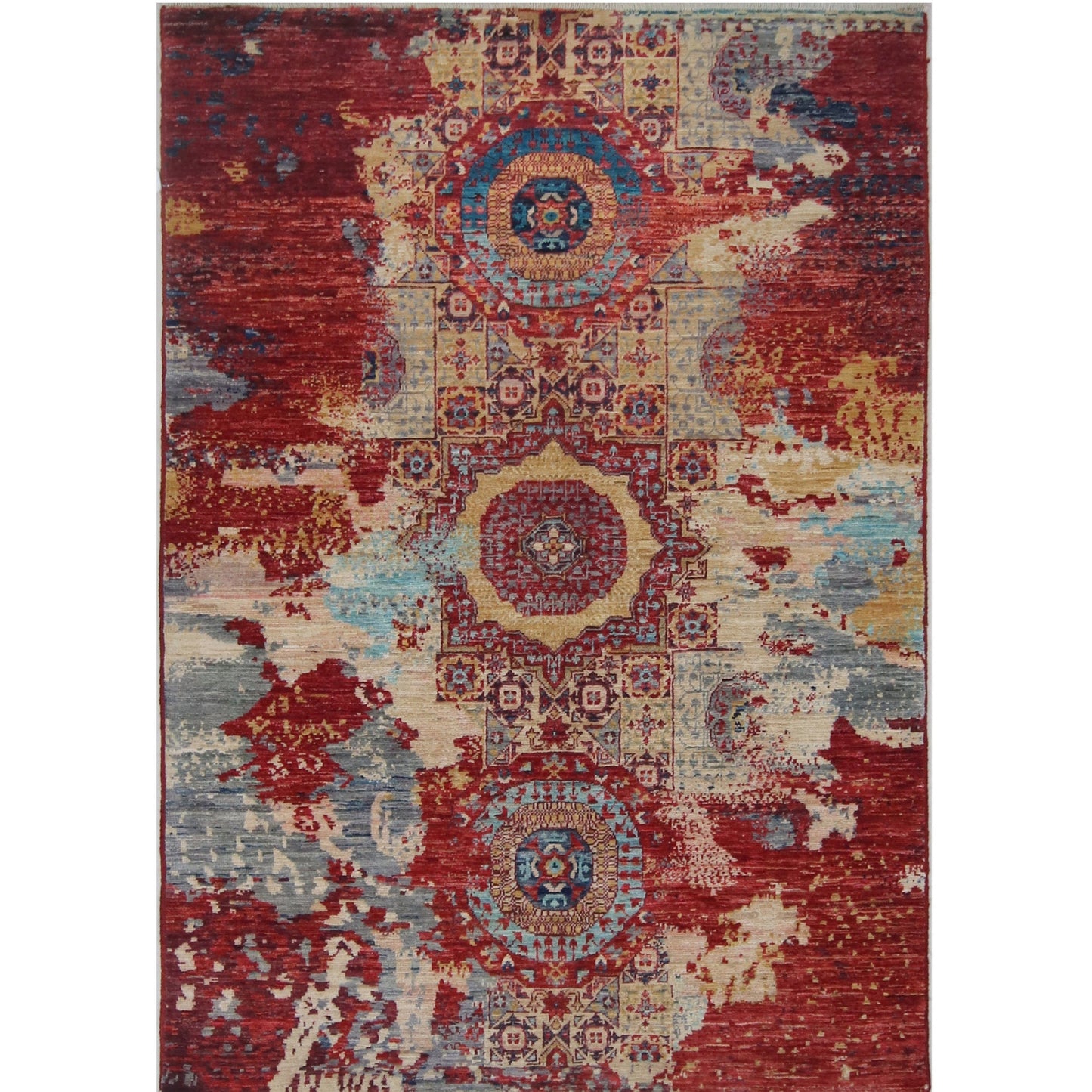 ARYANA MAMAB RED / MULTI 3'11" X 5'10"