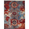 ARYANA ARYAN LIGHT BLUE / RED 4' X 5'10"