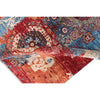 ARYANA ARYAN LIGHT BLUE / RED 4' X 5'10"