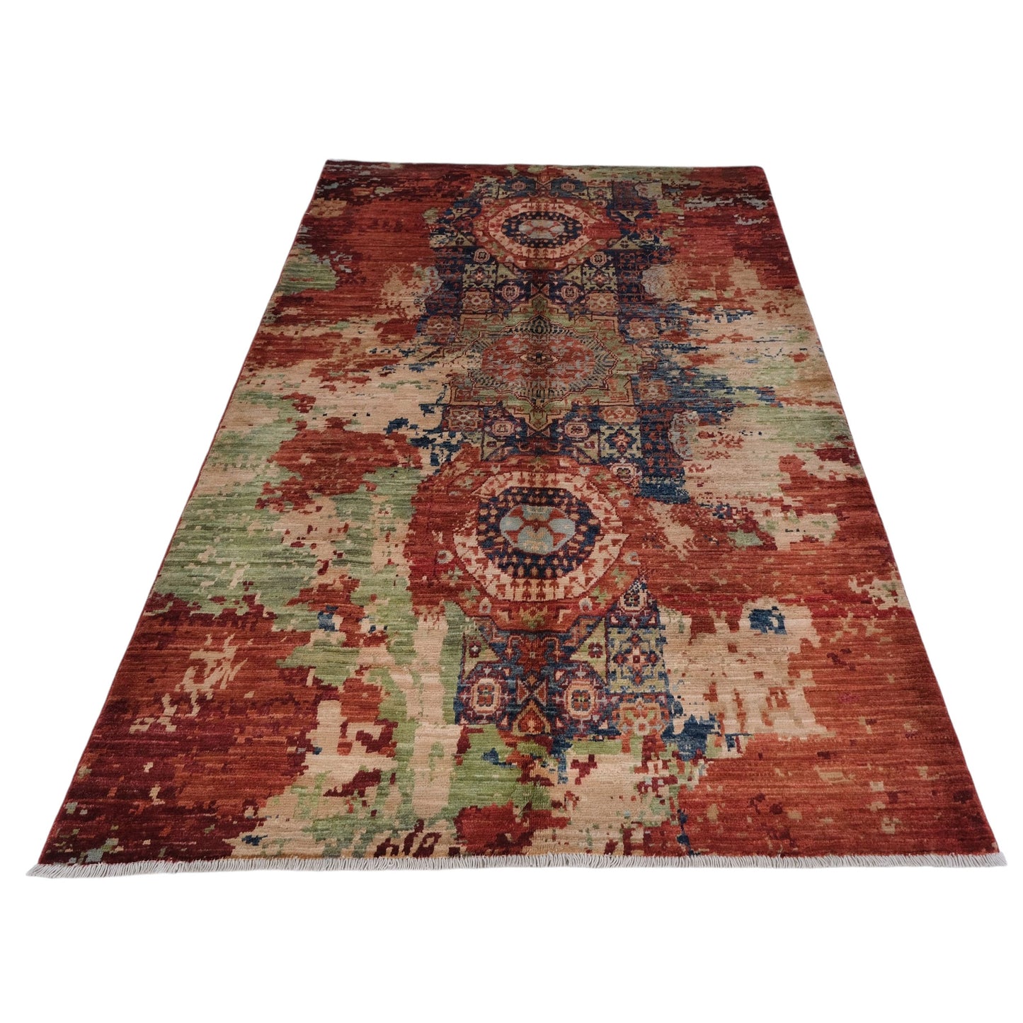 ARYANA MAMAB RED / MULTI 4' X 6'1"