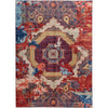 ARYANA ARYAN NAVY / RED 5' X 6'9"
