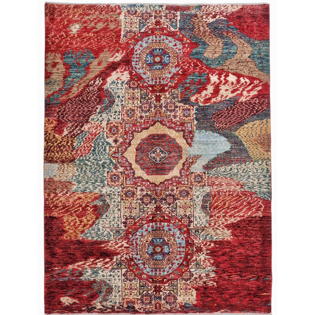 ARYANA MAMAB RED / MULTI 5' X 6'8"