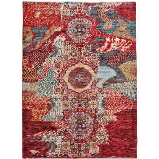 ARYANA MAMAB RED / MULTI 5' X 6'8"