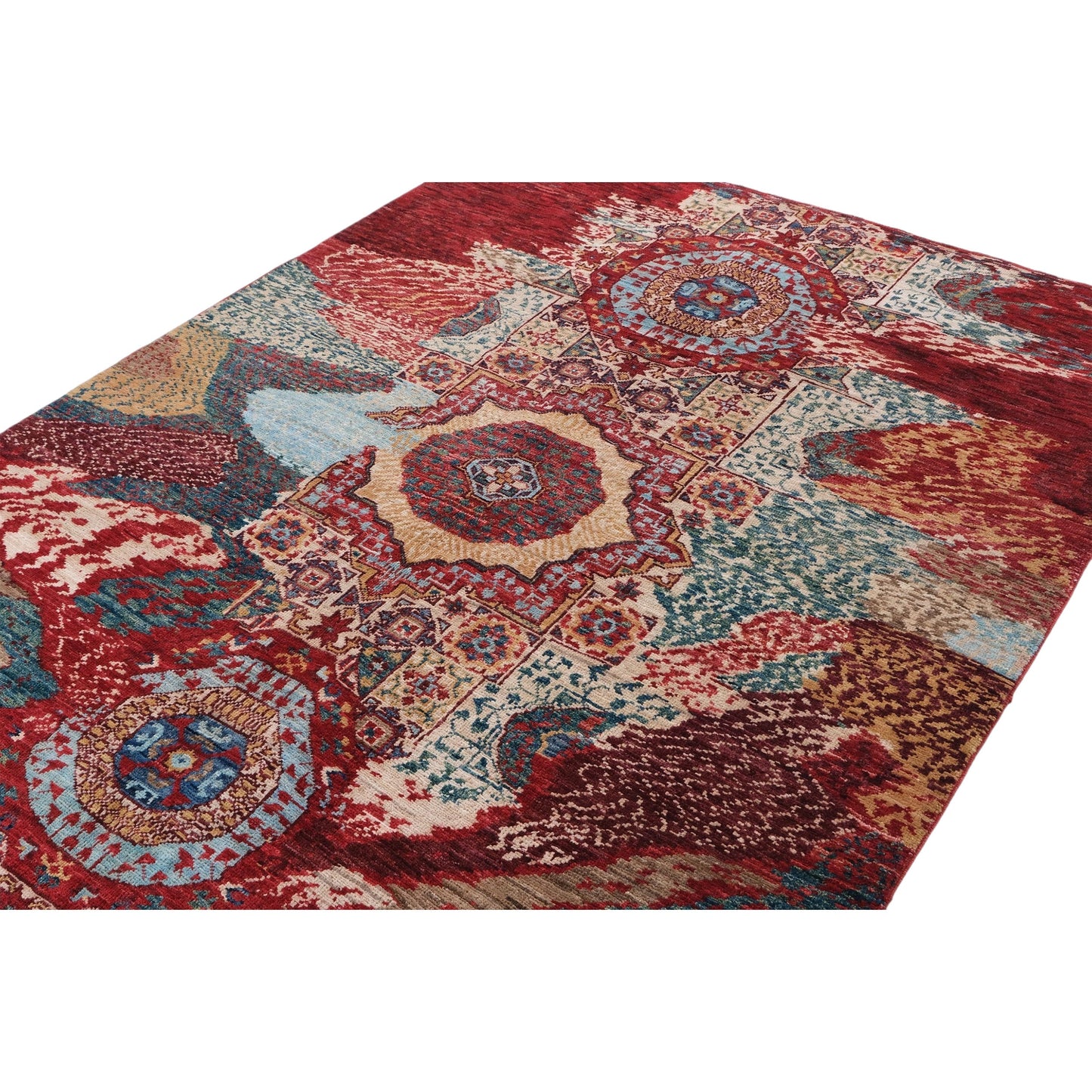 ARYANA MAMAB RED / MULTI 5' X 6'8"