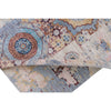 ARYANA ARYAN LIGHT BLUE / RED 5' X 6'10"