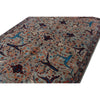 ARYANA ARYAN LIGHT GREEN / NAVY 4'11" X 6'11"