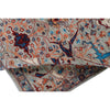 ARYANA ARYAN LIGHT GREEN / NAVY 4'11" X 6'11"