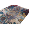 ARYANA ARYAN LIGHT BLUE / RED 4'11" X 6'10"