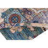 ARYANA ARYAN LIGHT BLUE / RED 4'11" X 6'10"