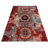 ARYANA ARYAN LIGHT BLUE / RED 3'11" X 5'11"