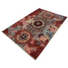 ARYANA ARYAN LIGHT BLUE / RED 3'11" X 5'11"