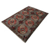 ARYANA ARYAN LIGHT GREEN / RED 3'9" X 5'8"