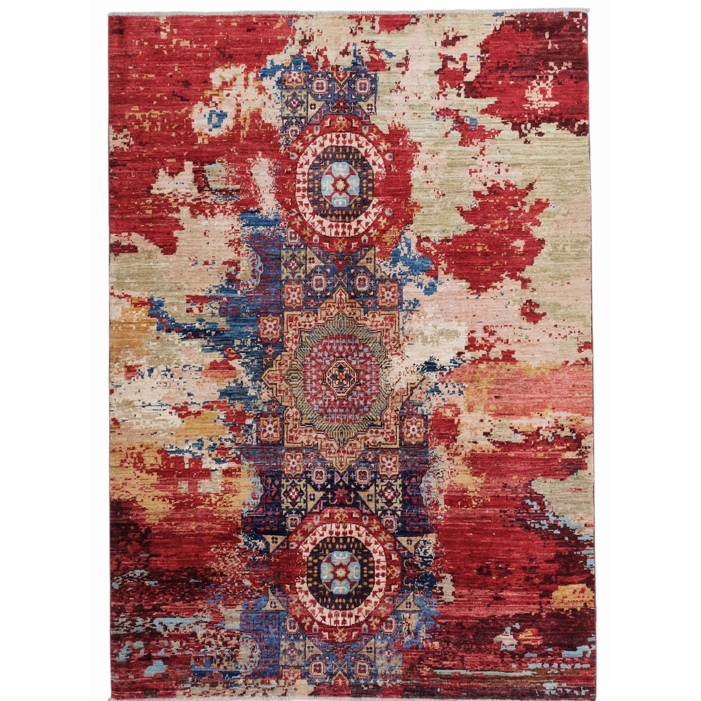 ARYANA MAMAB BLUE / MULTI 5' X 6'10"