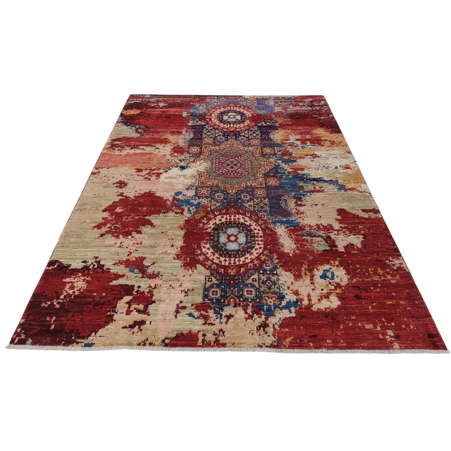 ARYANA MAMAB BLUE / MULTI 5' X 6'10"