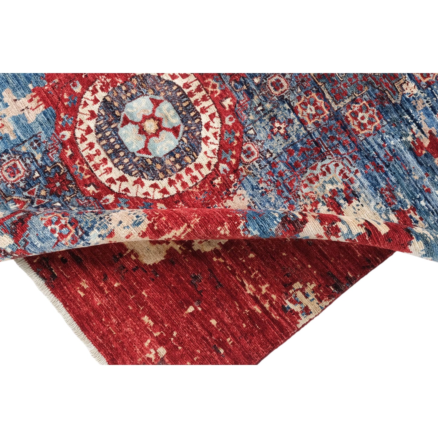 ARYANA ARYAN NAVY / RED 4'11" X 6'6"