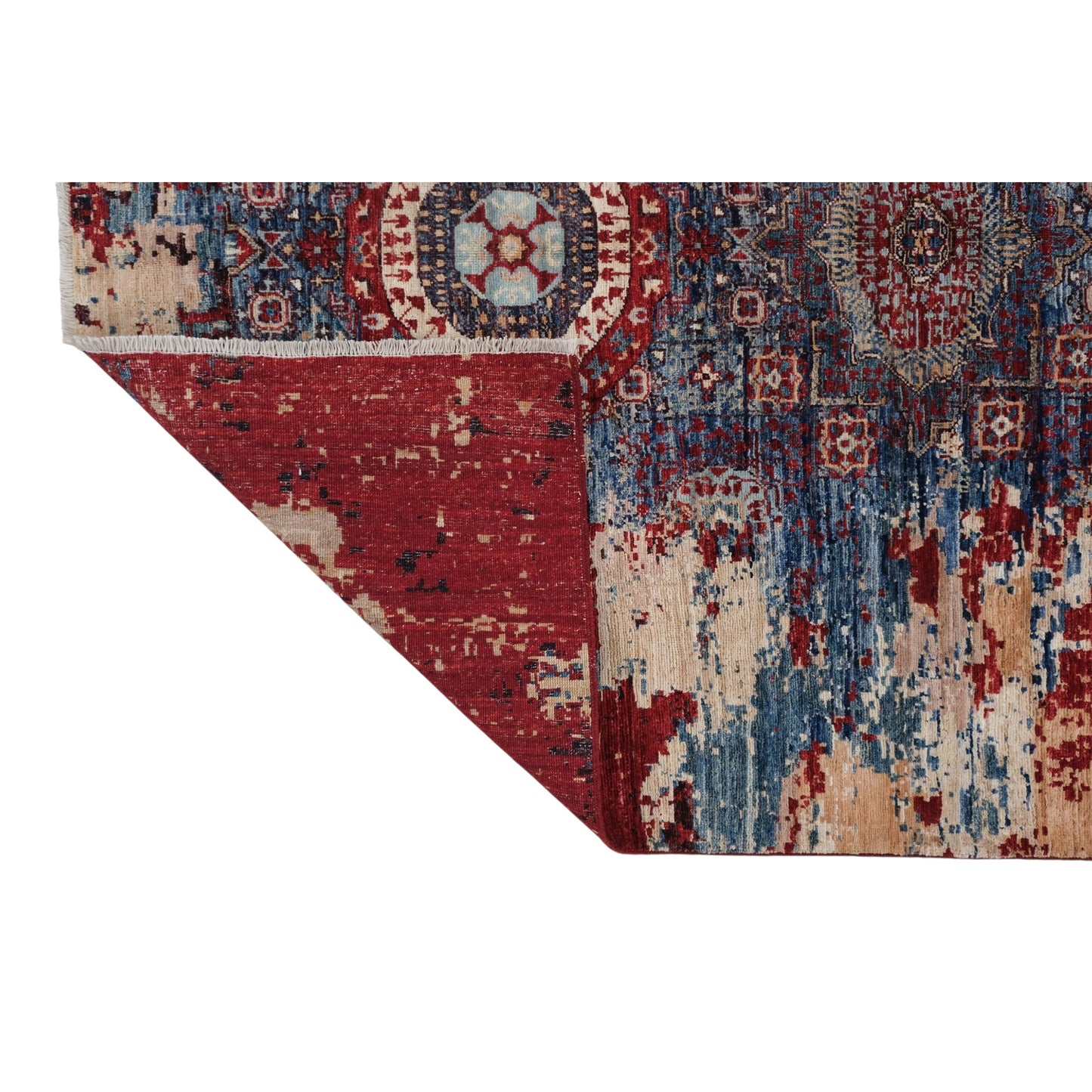 ARYANA ARYAN NAVY / RED 4'11" X 6'6"