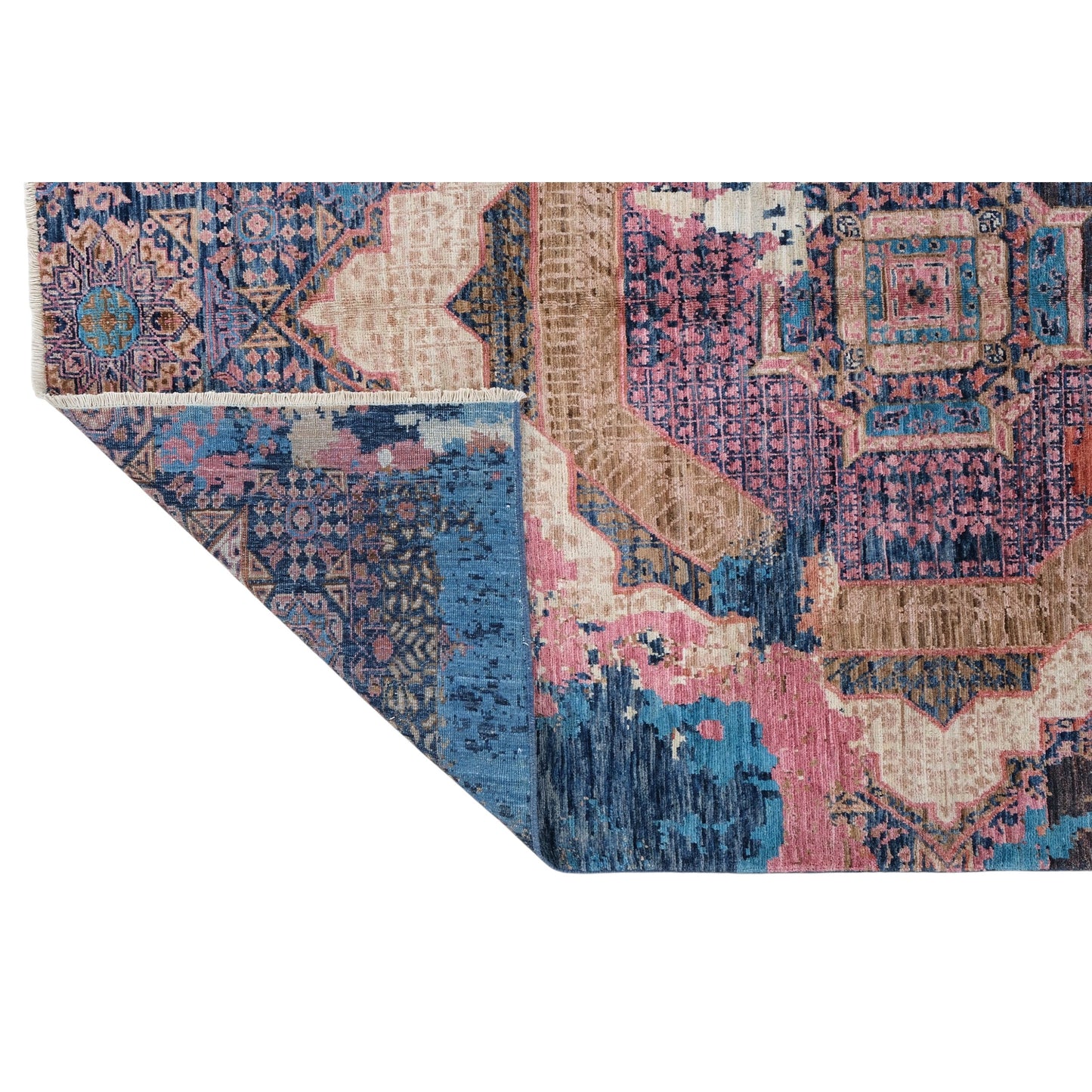 ARYANA ARYAN PINK / NAVY 4'10" X 6'11"