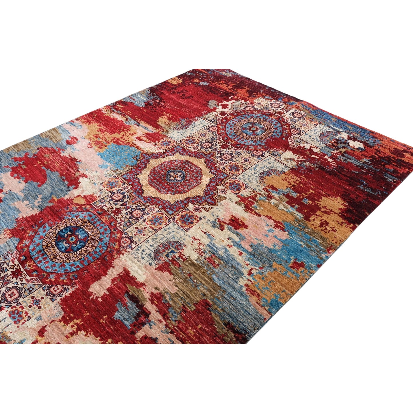 ARYANA MAMAB RED / MULTI 5' X 6'9"