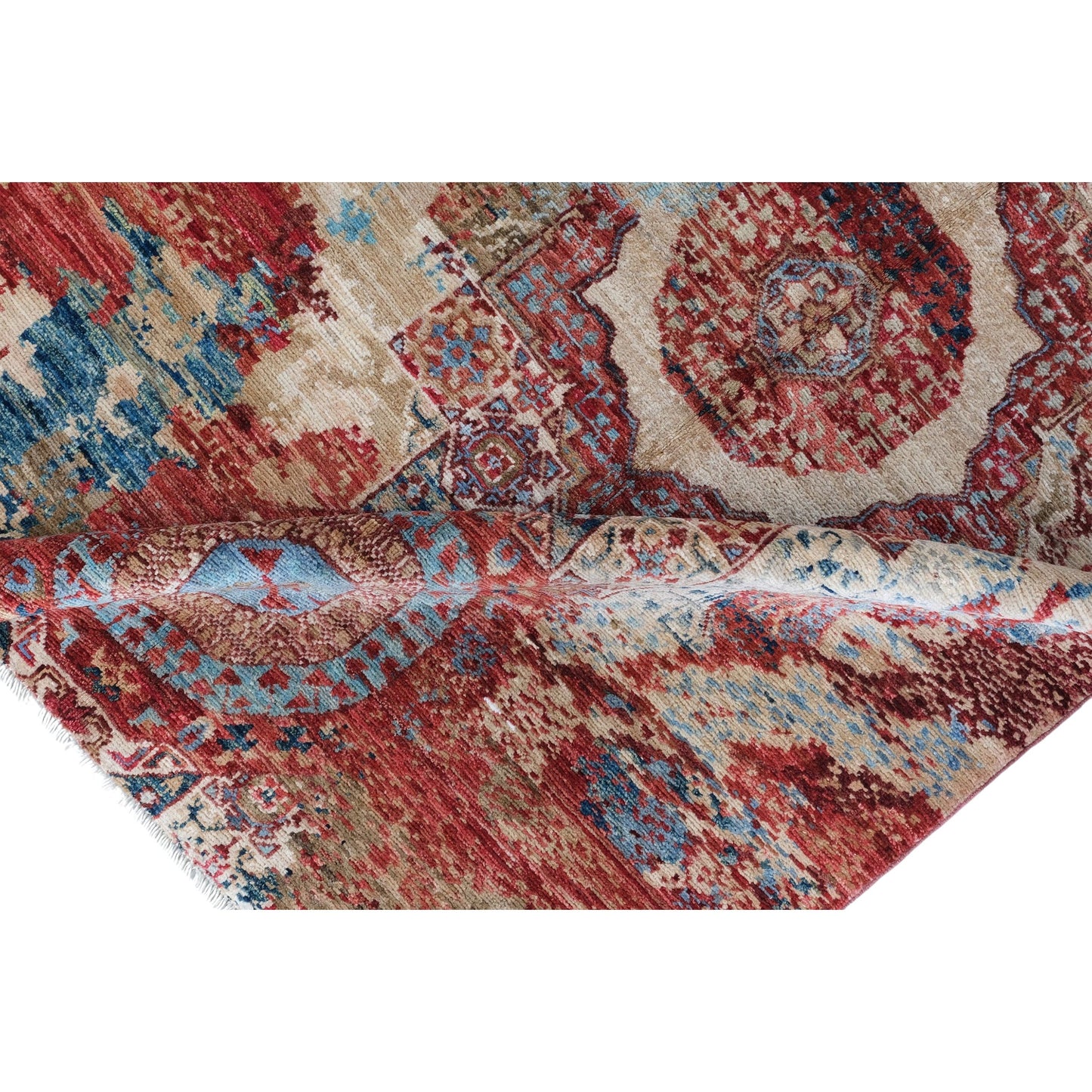 ARYANA ARYAN IVORY / RED 3'11" X 5'9"