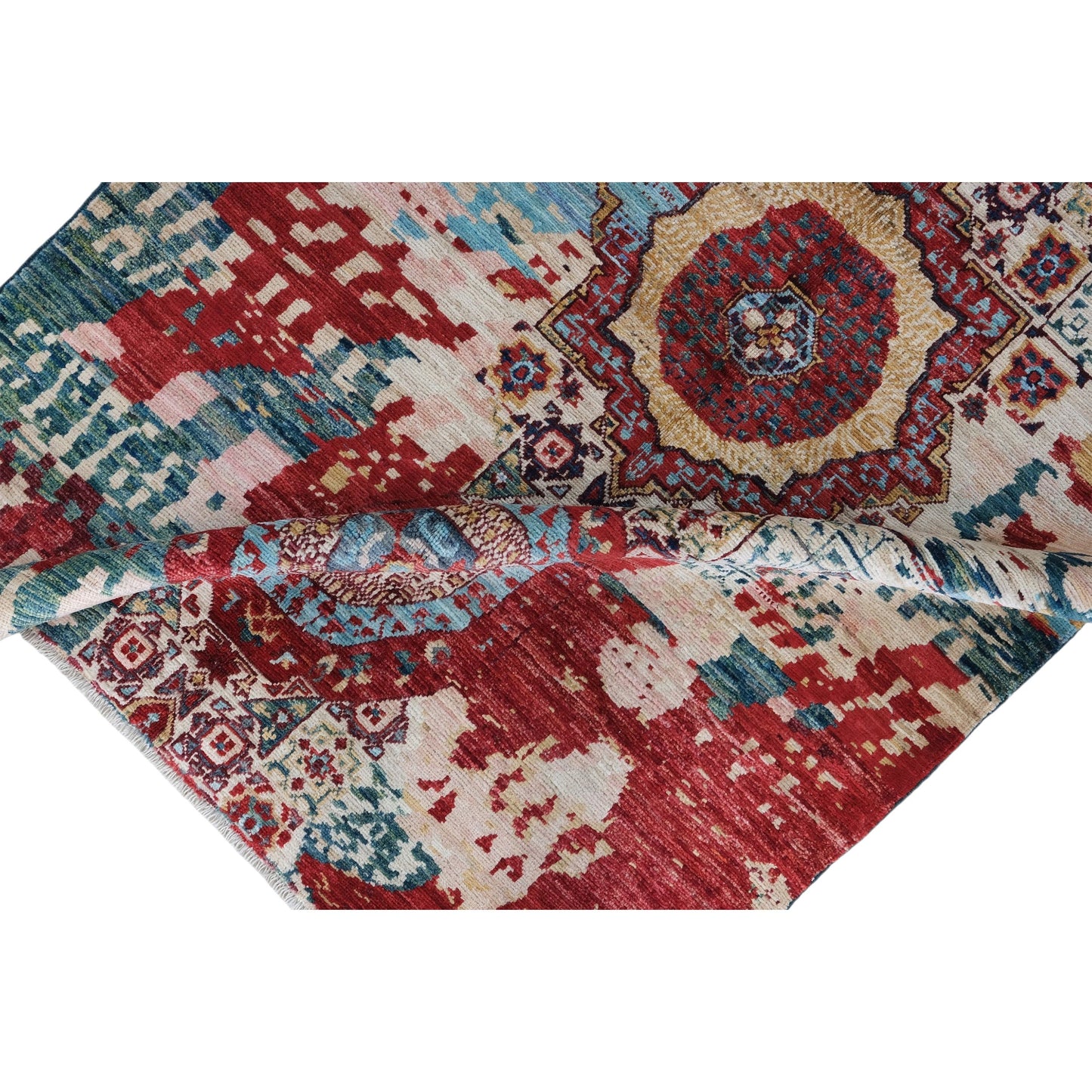 ARYANA ARYAN IVORY / RED 3'11" X 5'9"