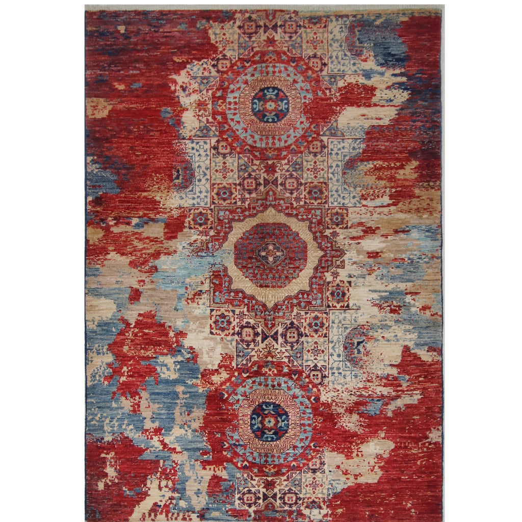 ARYANA MAMAB RED / MULTI 4' X 6'