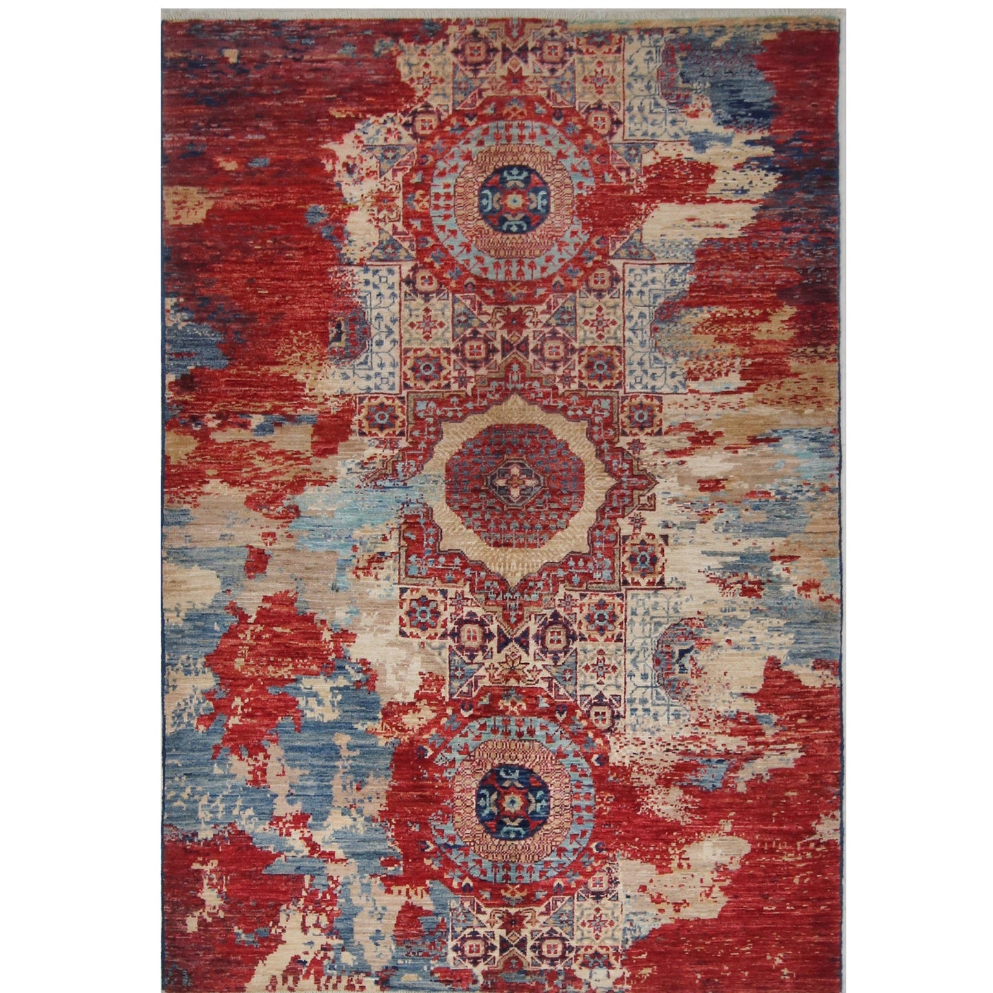 ARYANA MAMAB RED / MULTI 4' X 6'