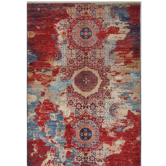 ARYANA MAMAB RED / MULTI 4' X 6'