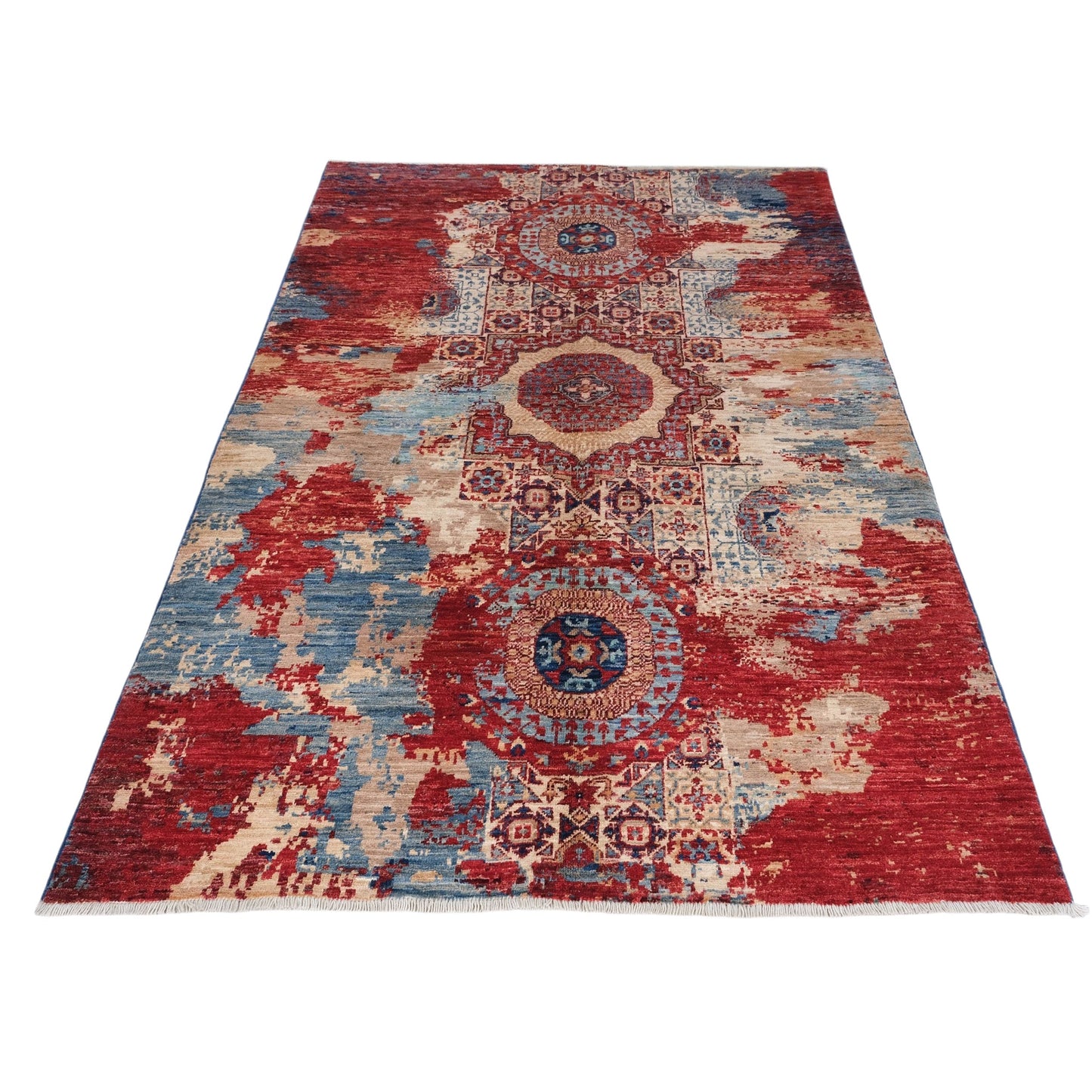 ARYANA MAMAB RED / MULTI 4' X 6'