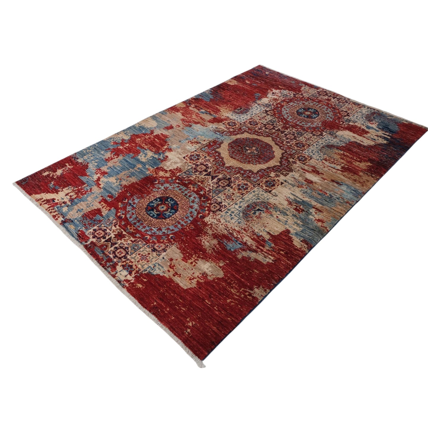 ARYANA MAMAB RED / MULTI 4' X 6'