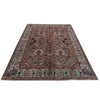 ARYANA ARYAN BROWN / LIGHT BLUE 5'1" X 6'11"