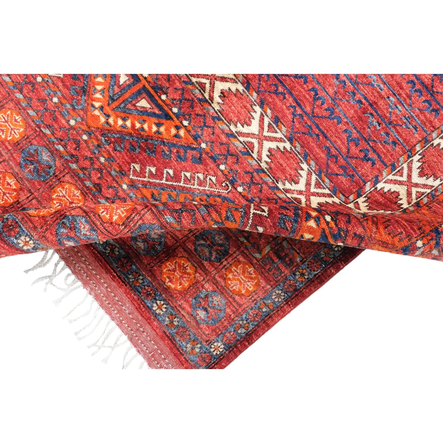 ARYANA HATCL RED / RED 5' X 6'9"