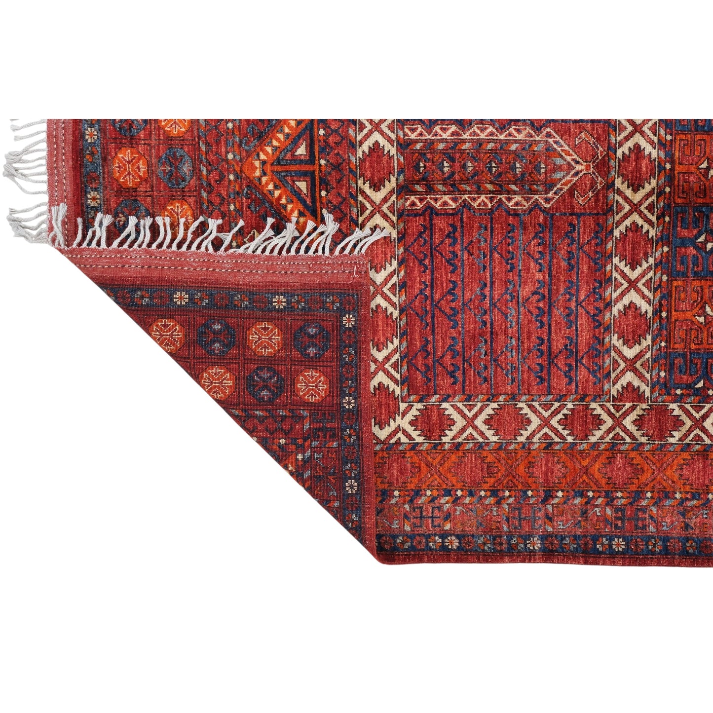ARYANA HATCL RED / RED 5' X 6'9"