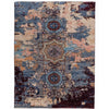 ARYANA ARYAN LIGHT BLUE / RED 4'11" X 6'3"