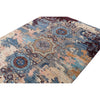 ARYANA ARYAN LIGHT BLUE / RED 4'11" X 6'3"