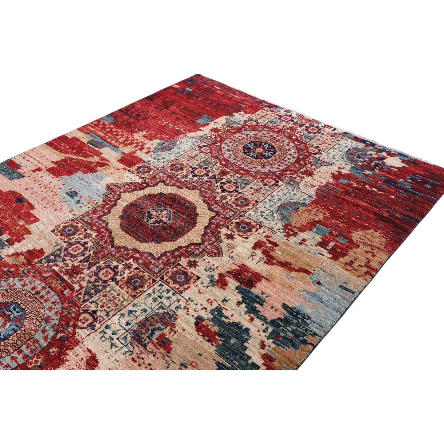 ARYANA MAMAB RED / MULTI 4'11" X 6'8"