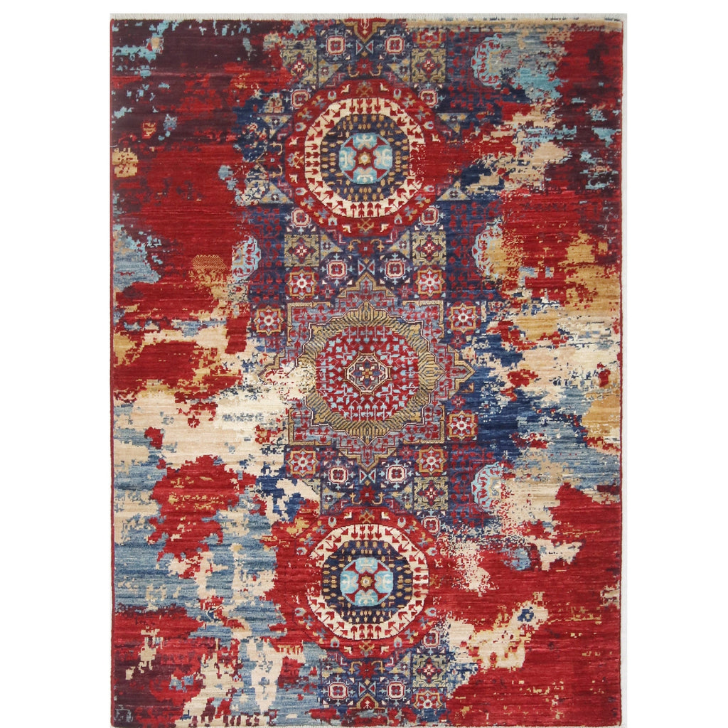 ARYANA MAMAB RED / MULTI 4'11" X 6'8"