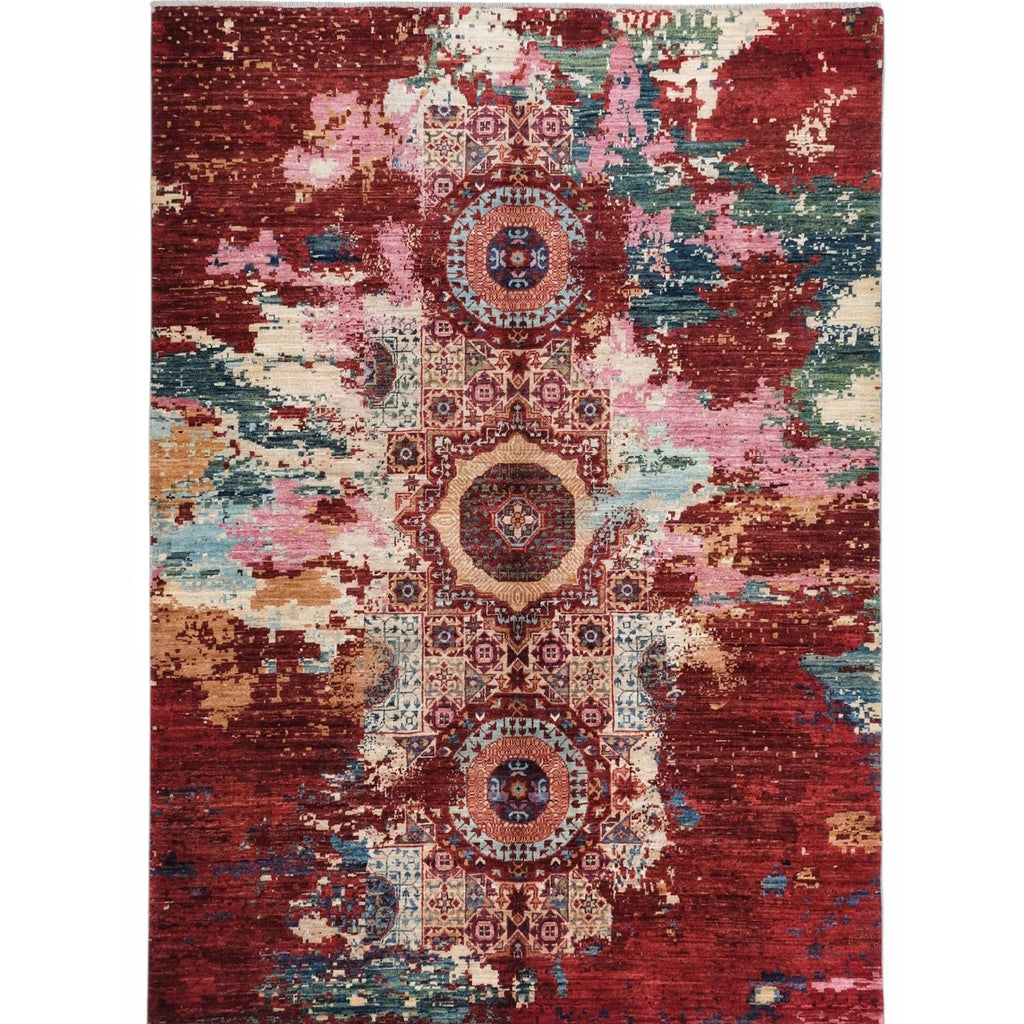 ARYANA ARYAN RED / PINK 4'11" X 6'11"