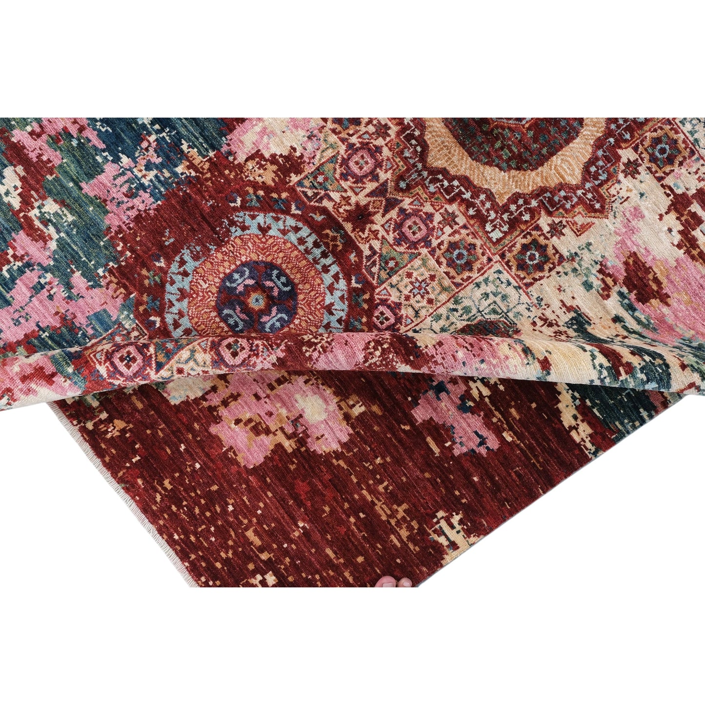 ARYANA ARYAN RED / PINK 4'11" X 6'11"